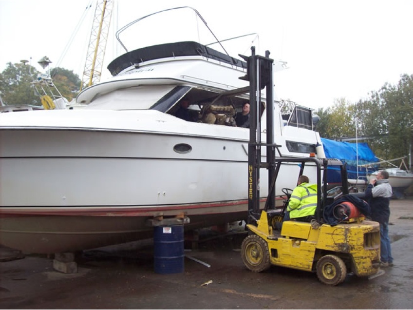 Boat Craneage and Storage River Severn Worcestershire -